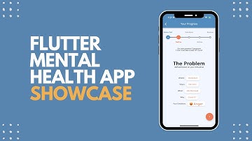 Flutter Mental Health App Showcase — with Cognitive Behavioural Therapy & Emotion Detection features