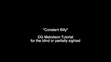 Constant Billy - DG Melodeon Tutorial For The Blind Performance and Tutorial Excerpt