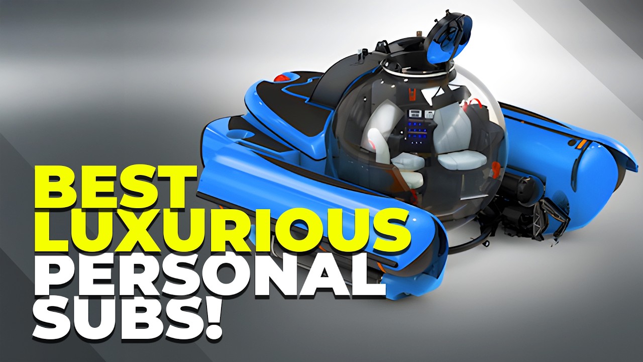 ⁣TOP 3 HIGH-END SUBMARINES PEOPLE CAN ACTUALLY BUY