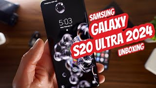 Unboxing Samsung Galaxy S20 ULTRA in 2024 (Ebay purchase)