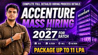 Accenture Hiring 2027 Full Process Explained| Accenture Fresher Hiring 2027 | 2026 Batch Update