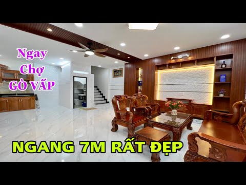 Video Bán nhà Gò Vấp ngang 7M thiết kế đẹp . Ngay chợ Gò Vấp... - youtube