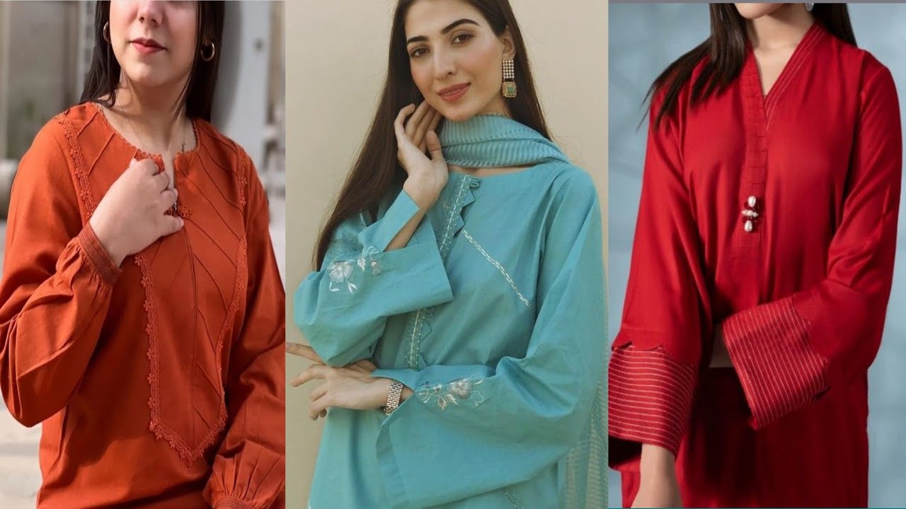 Latest Neck and Sleeves Design 2023neckdesign2023 