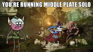 Mordecai and Rigby run Vault of Glass