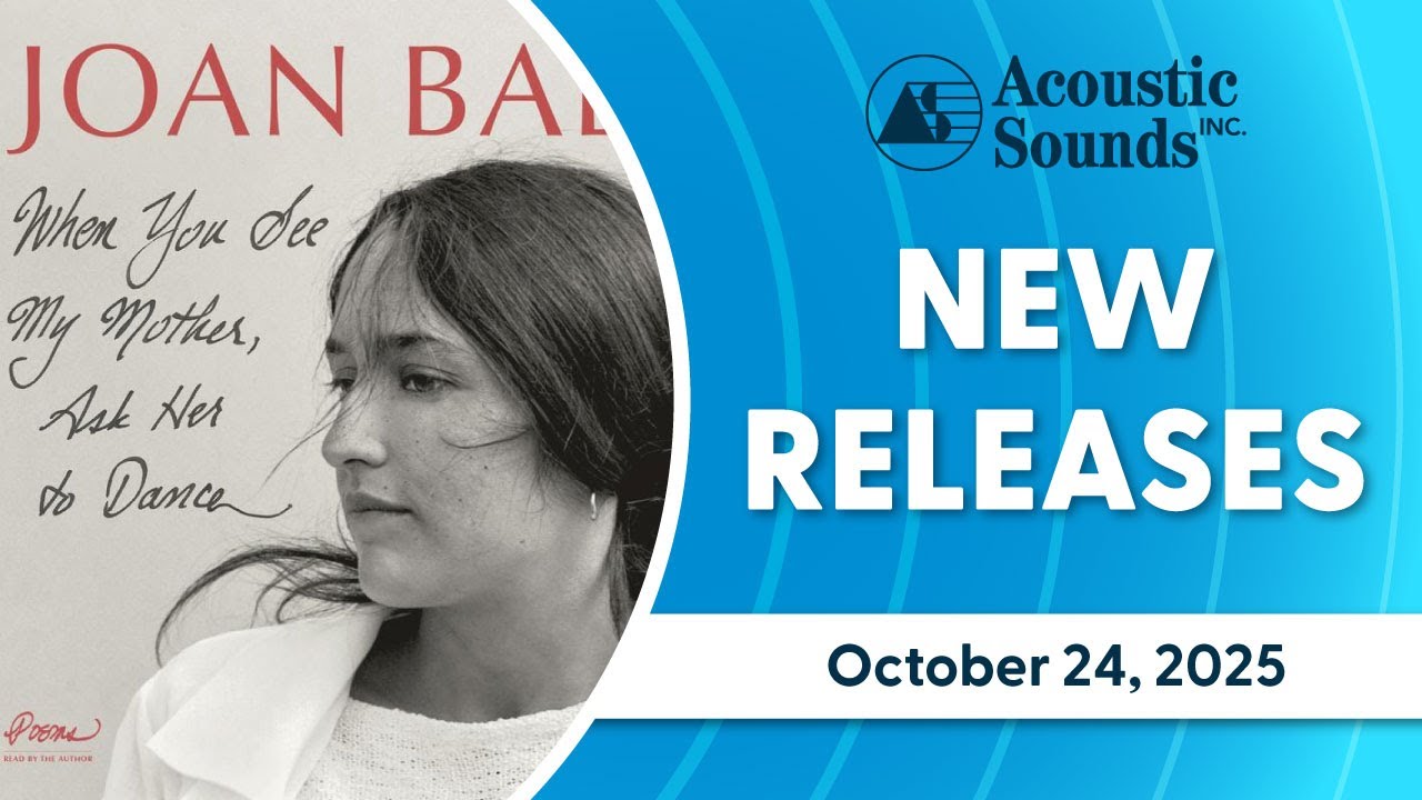 Acoustic Sounds New Releases October 24, 2025