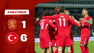 Maç Özeti | Bulgaristan 1-6 Türkiye | FIFA Dünya Kupası Avrupa Elemeleri
