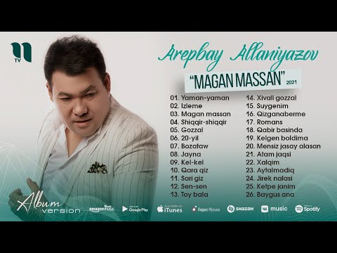 Arepbay Allaniyazov - Magan massan nomli albom dasturi 2021-yil