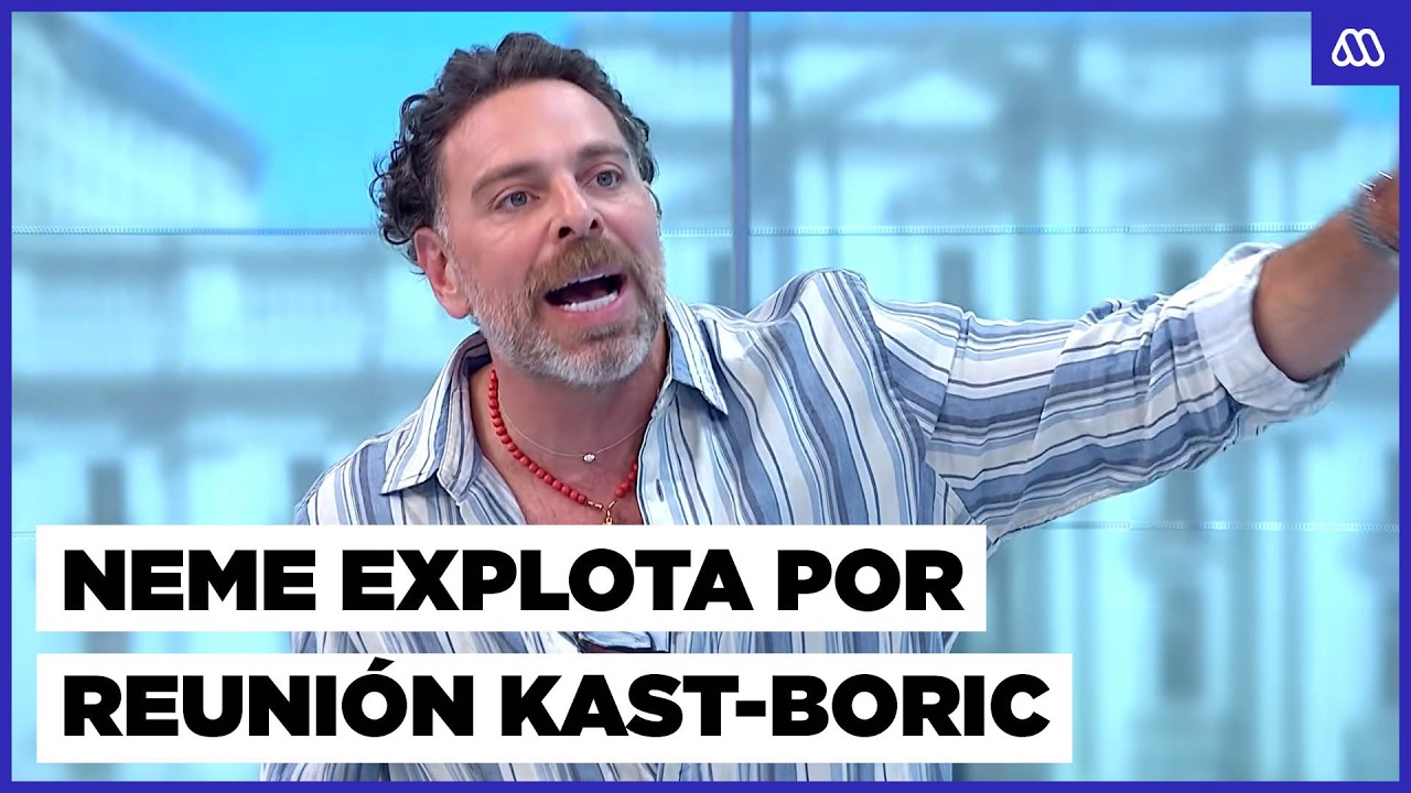 José Antonio Neme criticó reunión Kast–Boric: “Me parece la Vecindad del Chavo”