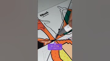 🐉🔥 One Drawing BUT In 8 Different Styles With POSCA Markers Part  7! CHARIZARD 👀 #shorts #pokemon