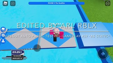 Wipeout Auto Public Testing Gameplay #59 - Wipeout Auto Public Testing as Staticlime”