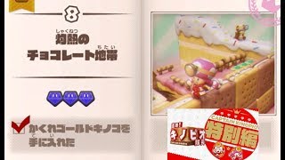 【特別編-8：灼熱のチョコレート地帯　ダイヤ3個、お題クリア】　攻略　進め！キノピオ隊長　DLC　"Cocoa Meltdown" Special Episode-8" screenshot 5