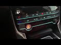 Jaguar XE interior mood lighting