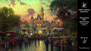 Disneyland, 50th Anniversary - Gallery Lighting Experience