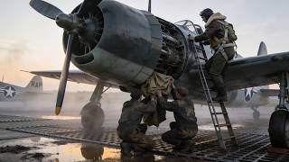 Five German Fighters Hunted Him… But This P-47 Pilot Did Something Impossible.