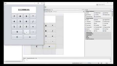 tutorial membuat kalkulator dengan java netbeans