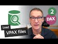DAX Tools - VertiPaq Analyzer 2 - Load VPAX files