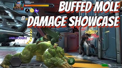 BUFFED MOLE MAN - QUICK DAMAGE SHOWCASE - SO SO SO GOOD!!!