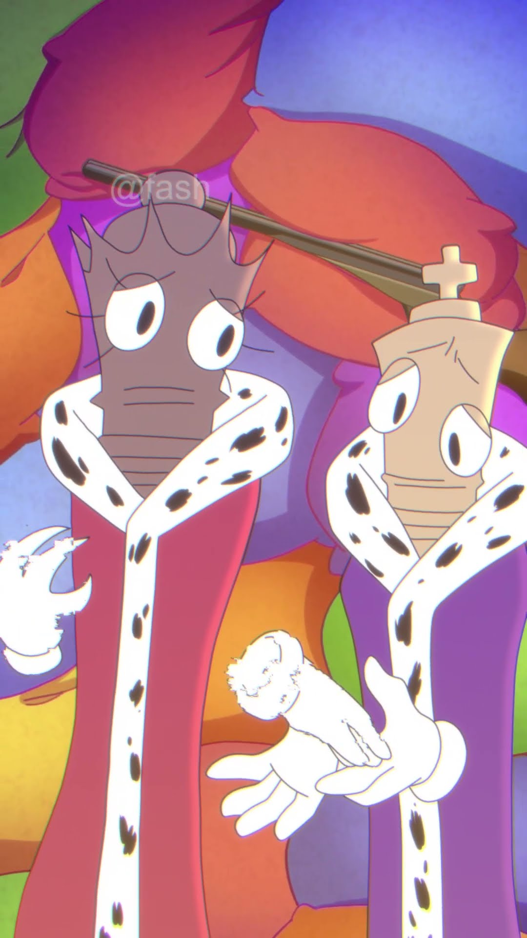 La La La Kinger and Queenie (The Amazing Digital Circus Animation)