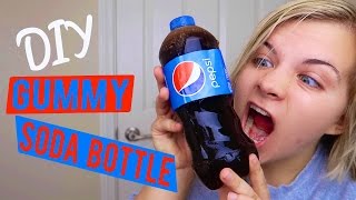 Diy Gummy Soda Bottle - Edible Pepsi Bottle Socie