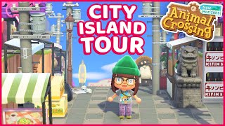 Worth 400 Hours?! Urban Island Tour Animal Crossing