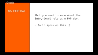 Stutern PHP Developer Webinar