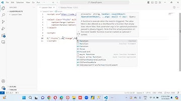 Lesson4-  Multiselect ListBox - JQuery 1000 Videos