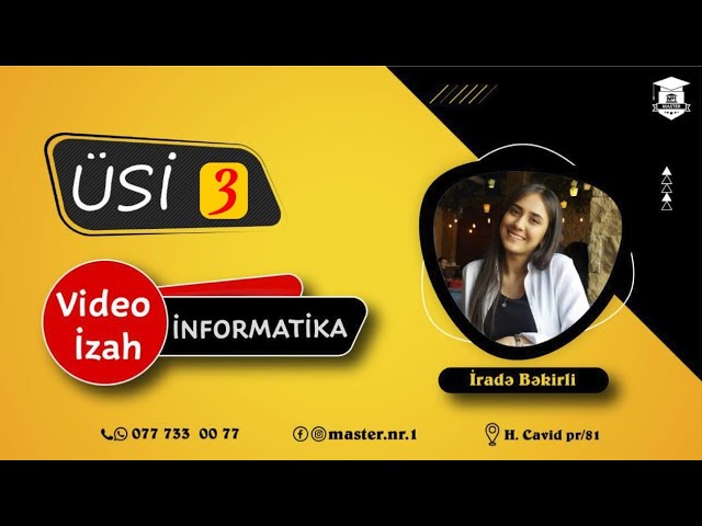 ÜSİ 3, İnformatika