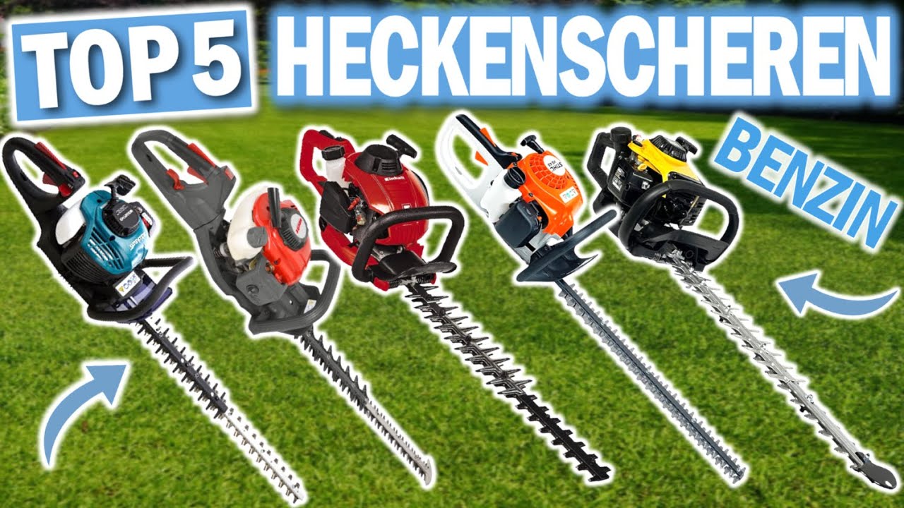 Top 5 BENZIN HECKENSCHEREN 2026 | Die besten Benzin Heckenscheren