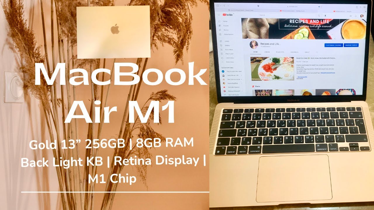 MacBook Air Rose Gold M1 Chip 2022 Unboxing How to do initial setup on your MacBook Learn