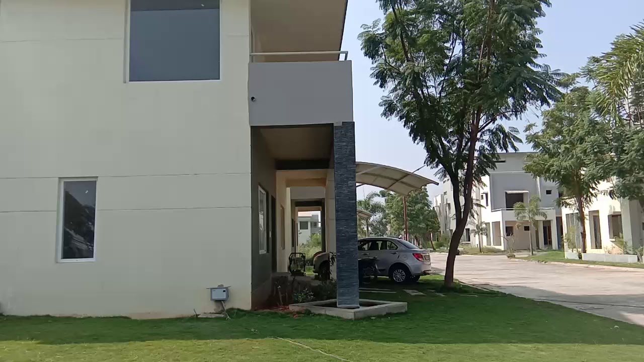 380 Sq yds Beautiful new G+2 villa for sale mokila. Hyderabad YouTube