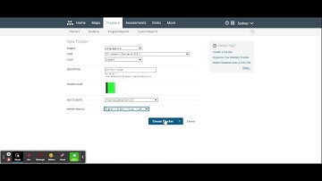 Creating Trackers in Mastery Connect