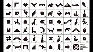 タングラムは 7個のピースでいろいろな形を作ってあそぶシルエットパズル Youtube