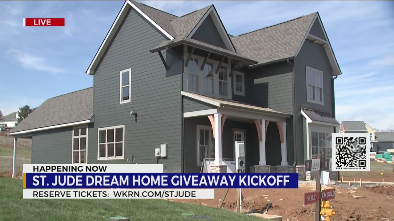 St. Jude Dream Home giveaway kickoff YouTube