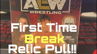 AEW Blaster first time break Relic pull!