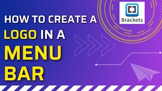 MENU BAR!  How to make a logo in your menu bar in brackets  #CoderKid