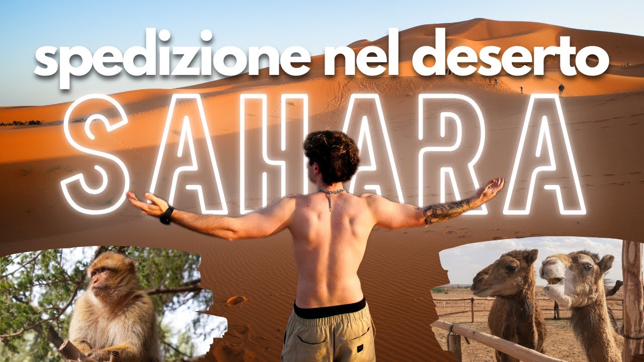 Merzouga - il SAHARA del MAROCCO 🇲🇦