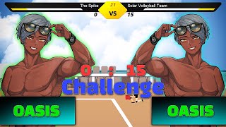 The Spike Volleyball !! 3x3 !! 15 : 0 Challenge !! Summer Story Gameplay !! The Spike 4.1.5