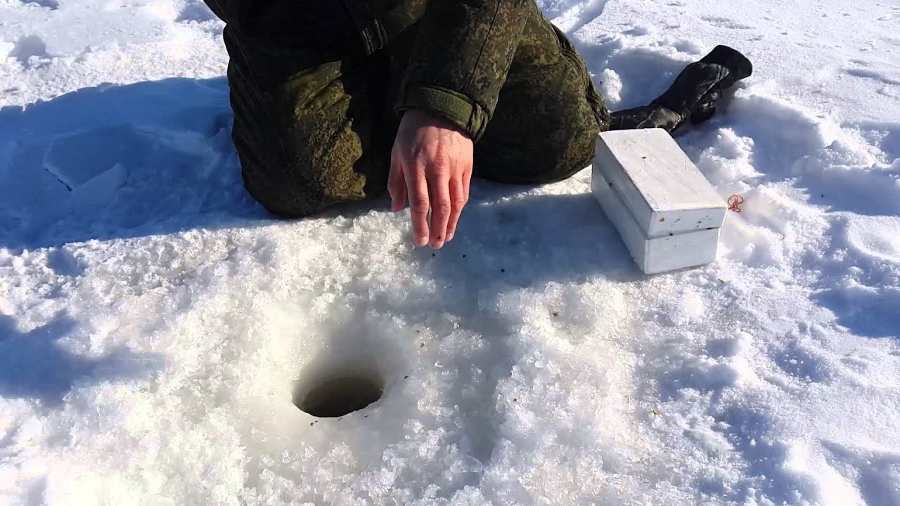 Зимняя рыбалка на Горьком Перешеечном Егорьевском в Руцовске
