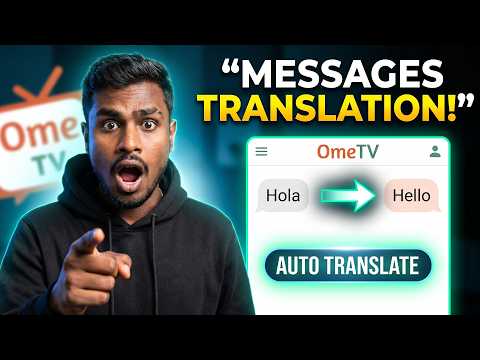How To Translate Messages on OmeTV (Easy Tutorial)