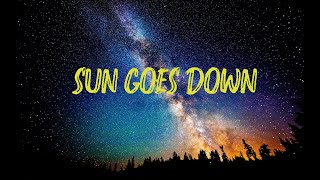 Lil Nas X - SUN GOES DOWN (Lyrics Video)