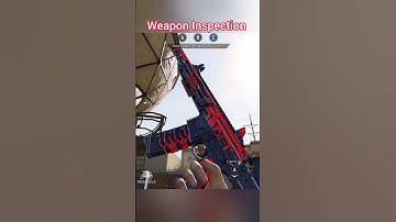 M4 - Red Action Weapon Inspection Cod Mobile #shorts #callofdutymobile #codmobile #codm