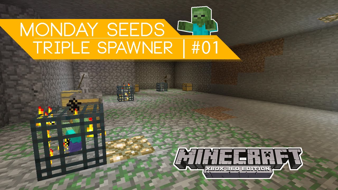 Minecraft Xbox/PS3: "Monday Seed Spotlight"- Triple Dungeon - Episode #01 (TU17)