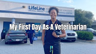 My First Day At My New Job As A Veterinarian