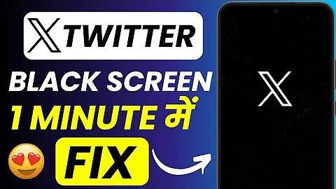 Twitter App Blank Screen Problem? | X App Not Loading | Fix Twitter Black/White Screen 2025 🔥