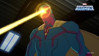 Vision Teams Up with the Avengers | Avengers Assemble