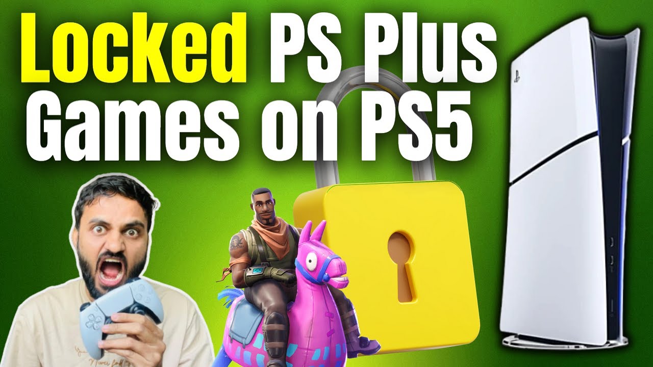 How to Fix Locked PS Plus Games on PS5 | UNLOCK Games on PS5 - YouTube