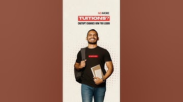 No More Tuitions? ChatGPT Study Mode Is Changing How We Learn!