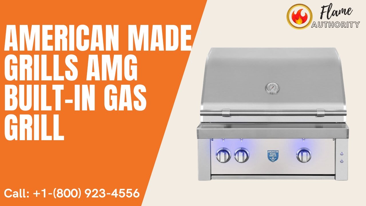 AMERICAN MADE GRILLS AMG ESTATE SERIES BUILTIN GAS GRILL SERIES YouTube