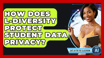 How Does L-diversity Protect Student Data Privacy? - Safe AI for The Classroom