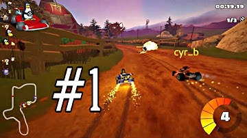 SuperT uxKart - Gameplay Walkthrough (Android, iOS)